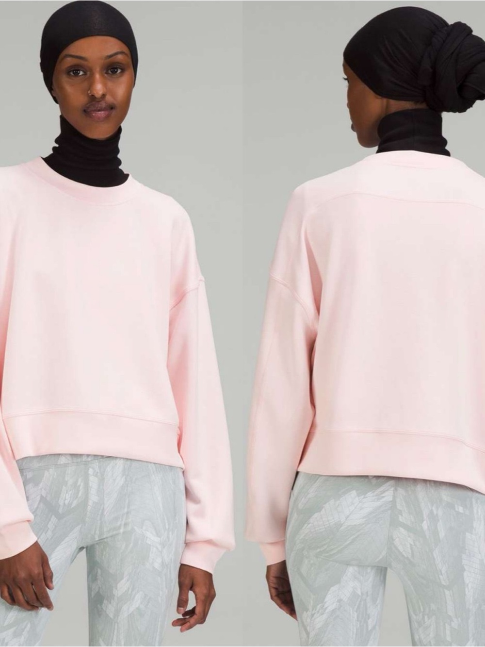 lululemon | Perfectly Oversized Cropped Crew *Softstreme